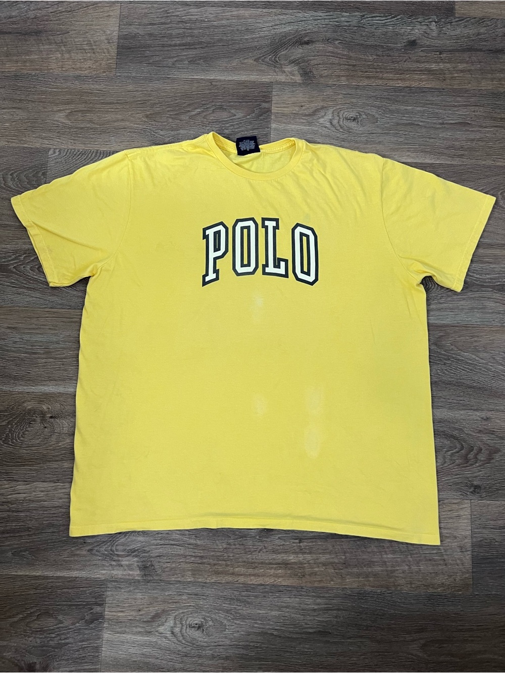 Vintage Polo Ralph Lauren yellow t-shirt Size XXL #preppy #classic
A567